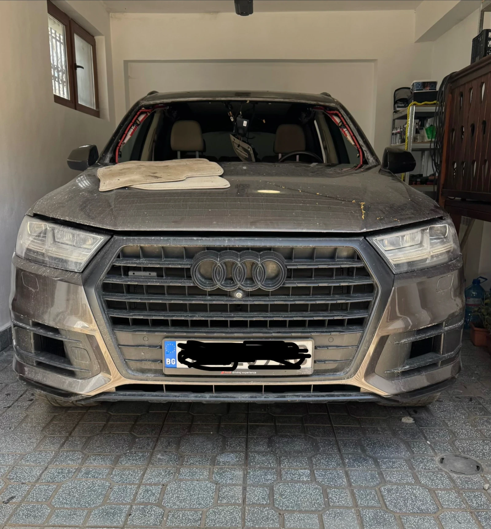 Audi Q7 3.0 Т Supercharger (Без челно стъкло и табло)