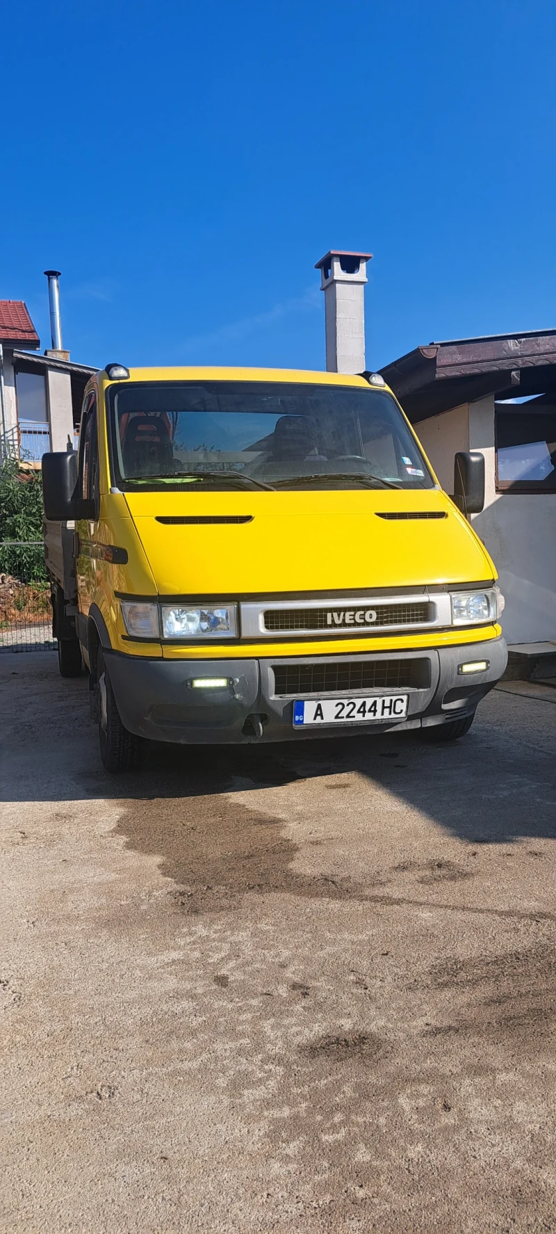 Iveco 35c15 Кран Palfinger, снимка 1 - Камиони - 48935126