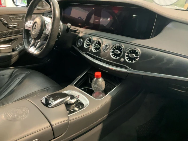 Mercedes-Benz S 63 AMG Long 4Matic/Шофьор пакет/TV/360/Head-up, снимка 5 - Автомобили и джипове - 52964912