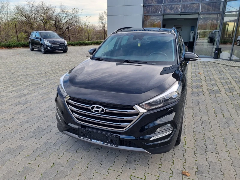 Hyundai Tucson 1.7CRDi-Панорама, КАМЕРА, KEYLESS, снимка 3 - Автомобили и джипове - 52503048