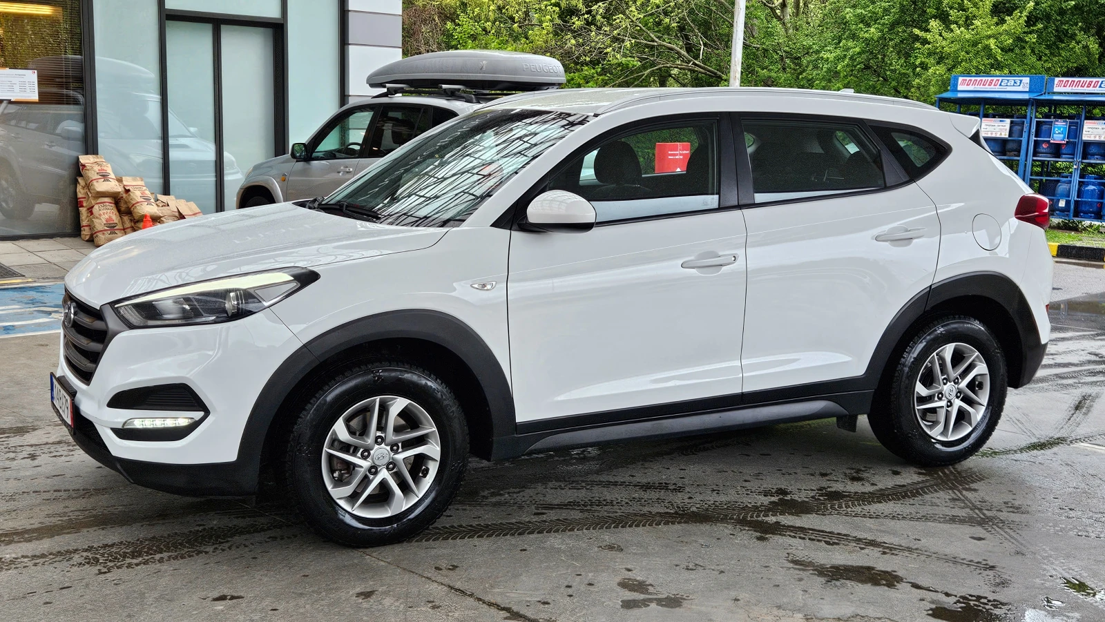 Hyundai Tucson 1.7 Crdi 6skorost/Klima/Top sustoqnie, снимка 12 - Автомобили и джипове - 54401991