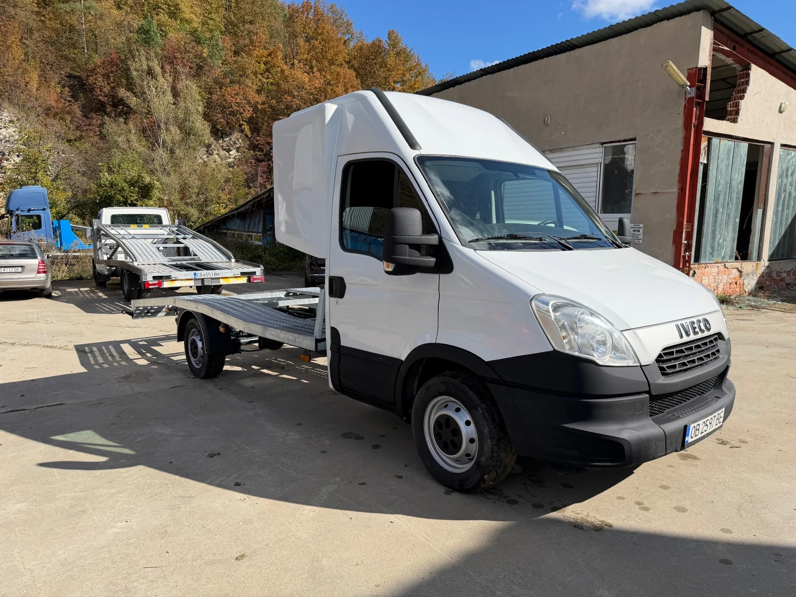Iveco 35s15 2.3 TD 150к.с, 5м платформа, снимка 3 - Бусове и автобуси - 56533307