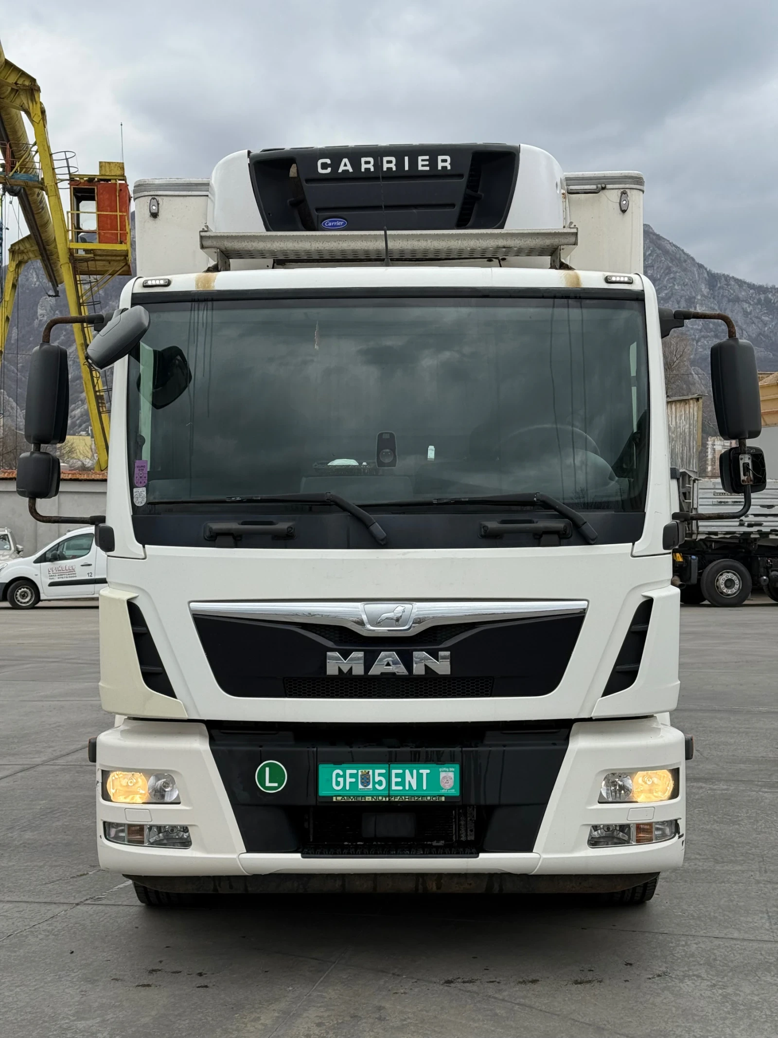 Man Tgm 15.290* хладилен* carrier* падащ борд* euro 6 