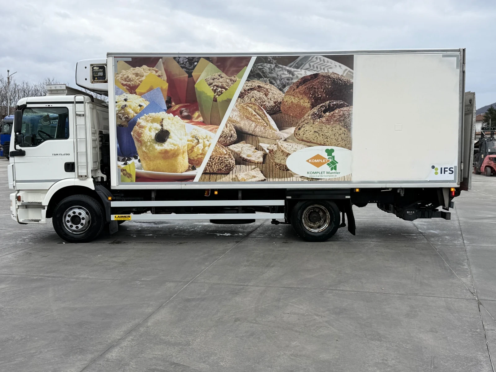 Man Tgm 15.290* хладилен* carrier* падащ борд* euro 6 , снимка 6 - Камиони - 53889385