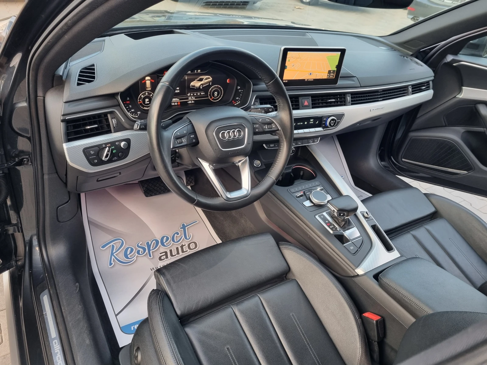 Audi A4 Allroad 3.0TDi-MATRIX, HUD, ПАНОРАМА, DISTRONIC, 360`, B&O - изображение 7