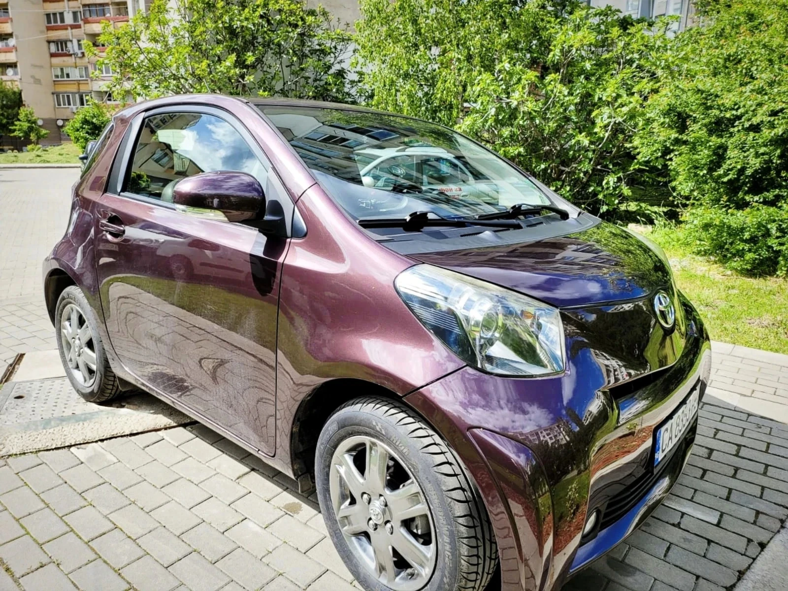 Toyota IQ Автоматик 48000км климатроник перфектна  - изображение 10