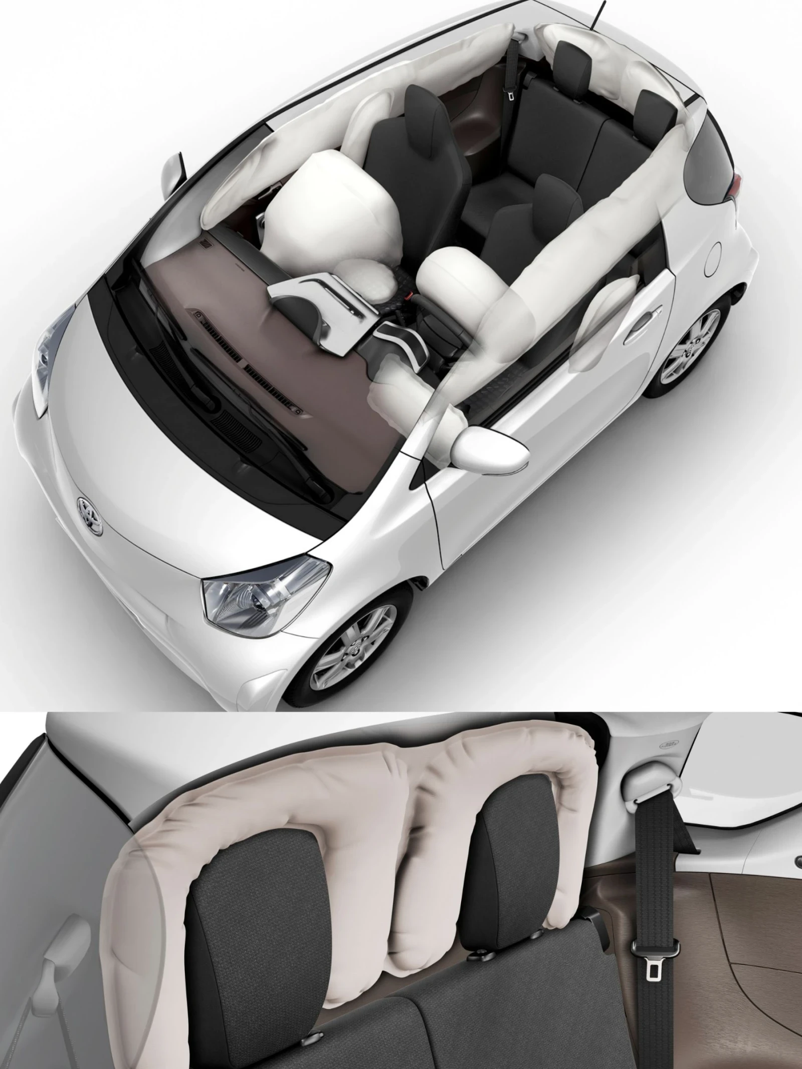 Toyota IQ Автоматик 48000км климатроник перфектна  - изображение 9