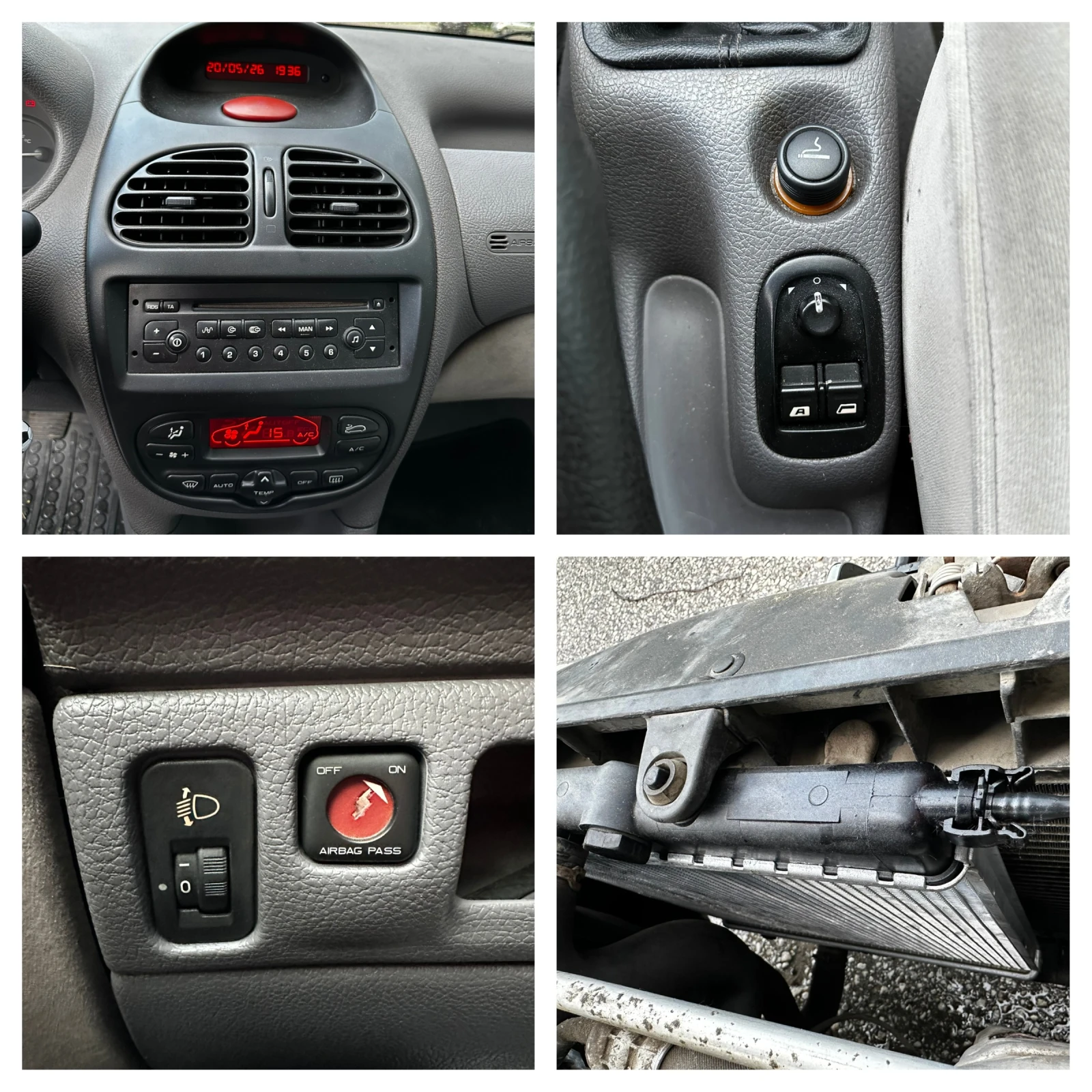 Peugeot 206 1.4i Реални километри, снимка 8 - Автомобили и джипове - 54628663