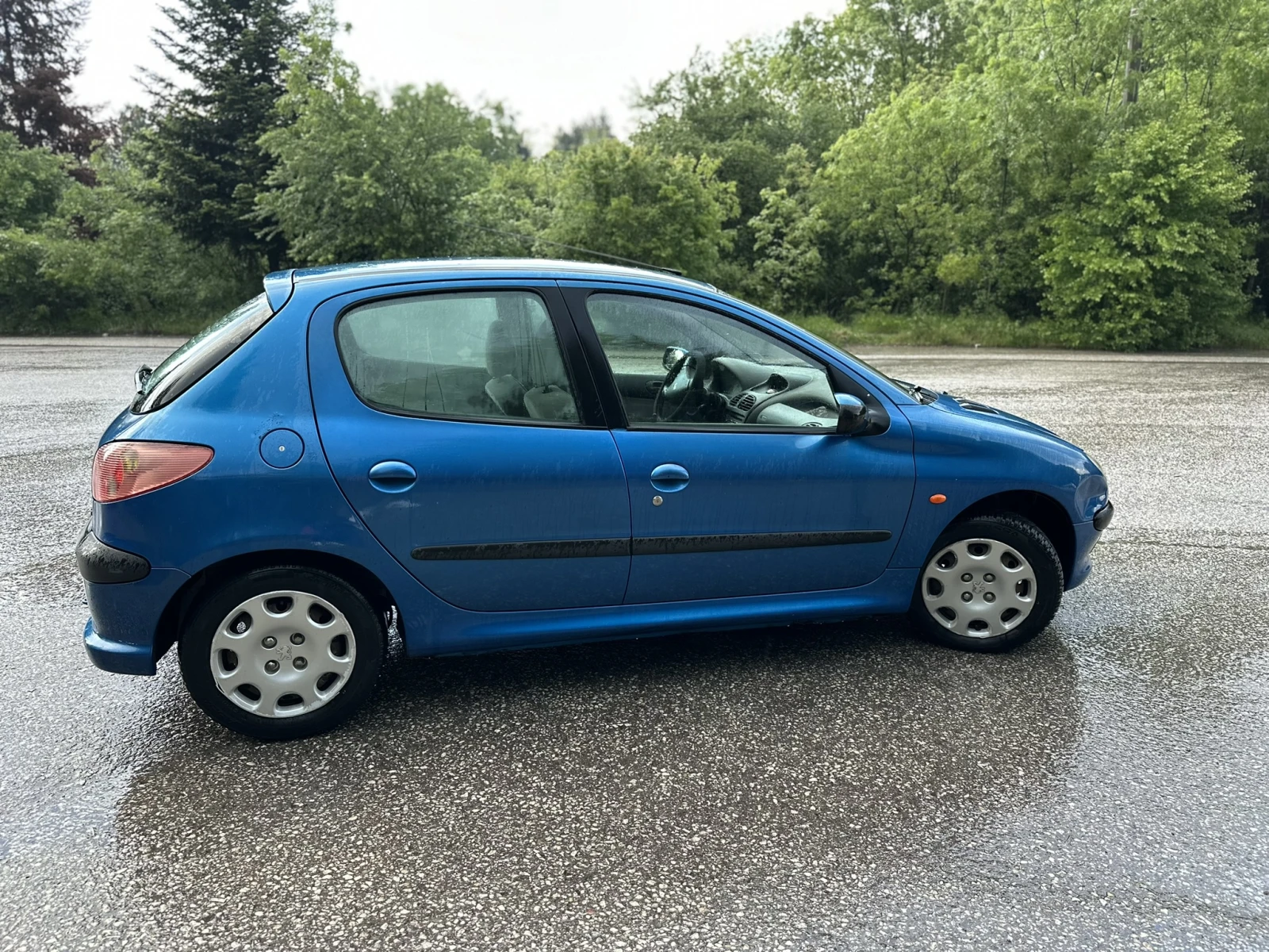 Peugeot 206 1.4i Реални километри, снимка 5 - Автомобили и джипове - 54628663