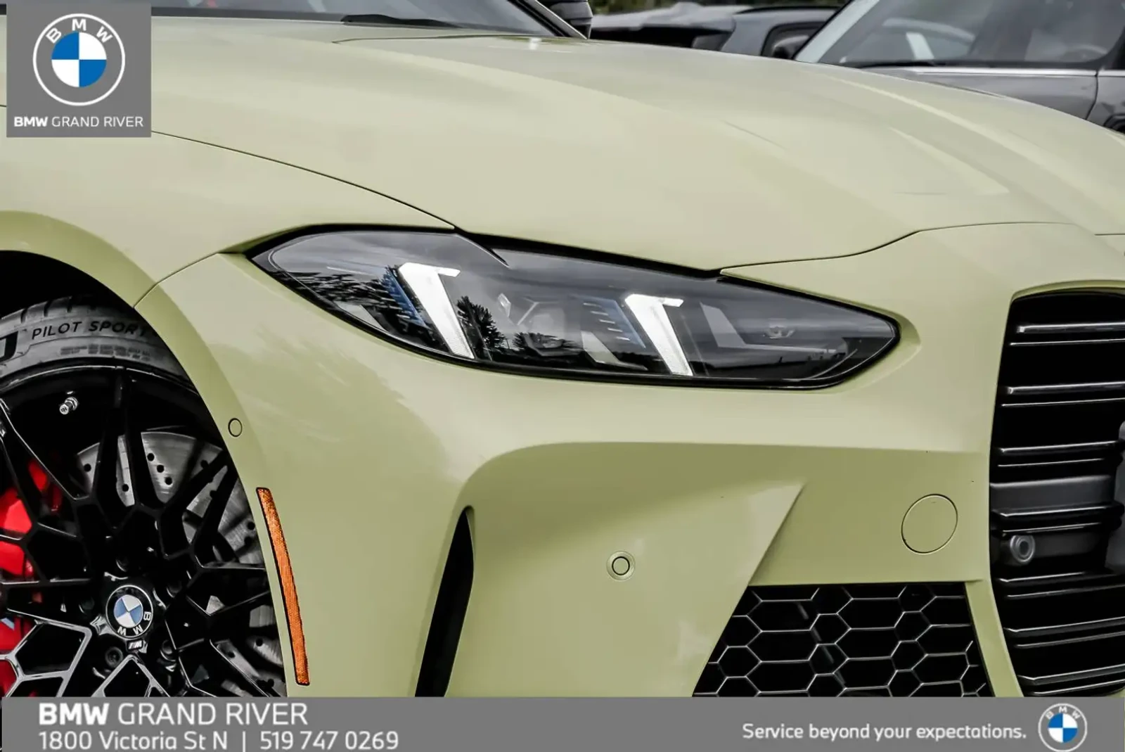 BMW M4 COMPETITION/Sao Paulo Yellow/, снимка 2 - Автомобили и джипове - 56329299