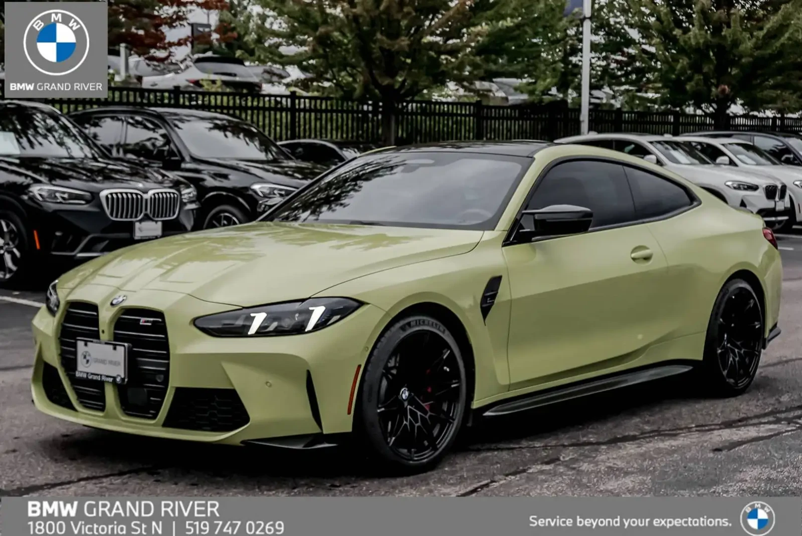 BMW M4 COMPETITION/Sao Paulo Yellow/, снимка 9 - Автомобили и джипове - 56329299