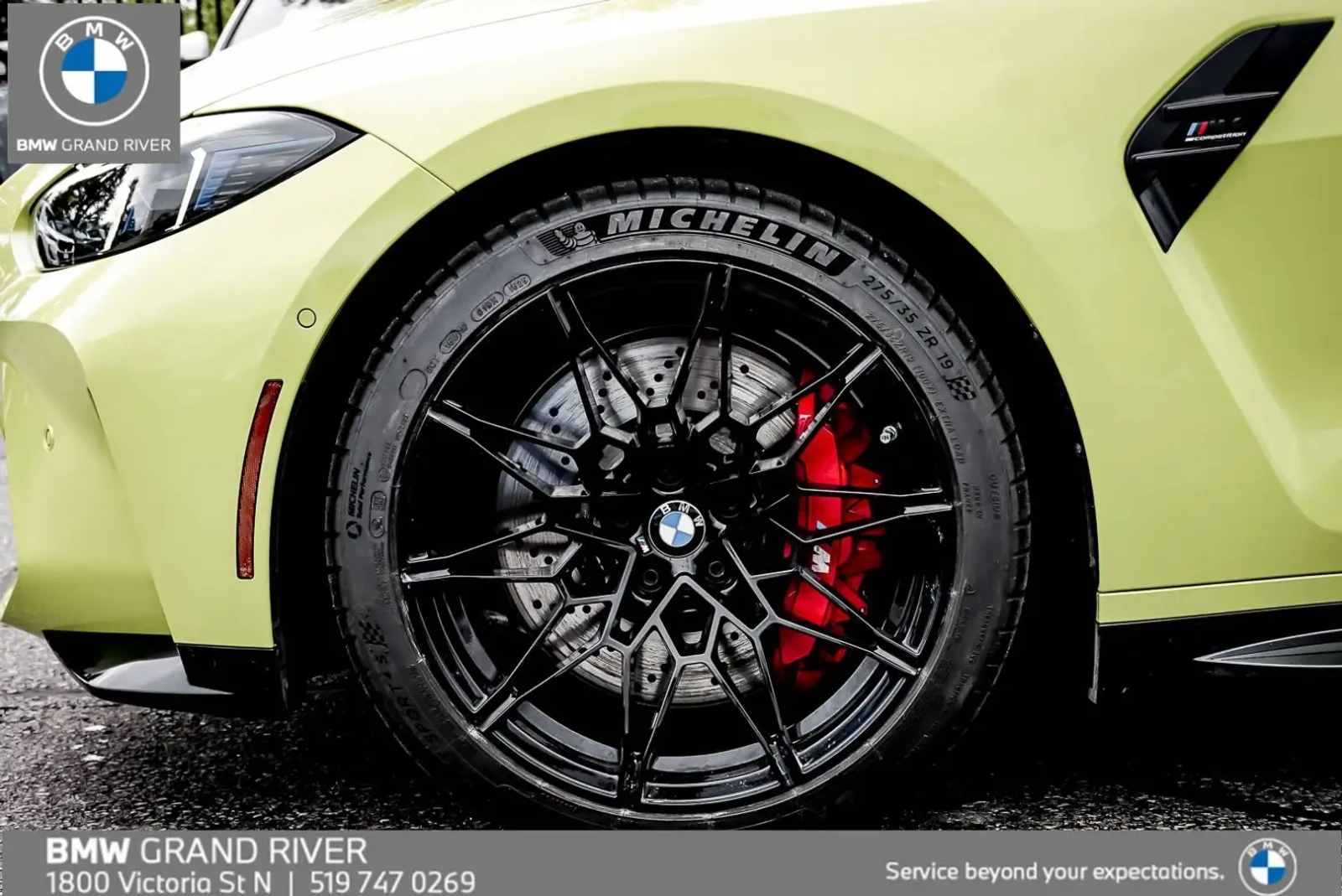 BMW M4 COMPETITION/Sao Paulo Yellow/, снимка 8 - Автомобили и джипове - 56329299