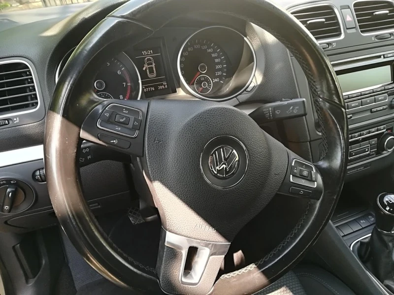 VW Golf 1.2 tsi cabrio, снимка 9 - Автомобили и джипове - 47307214