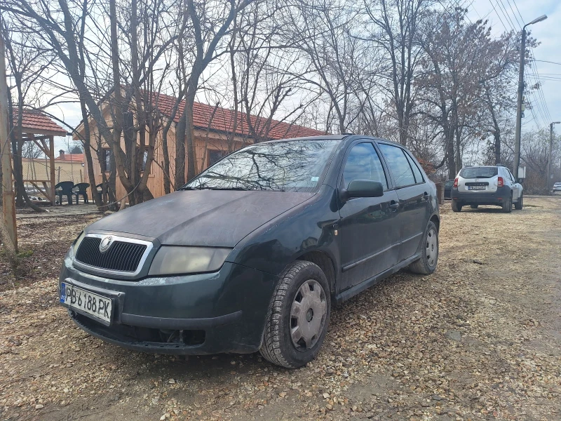 Skoda Fabia 1.4 16v газ-бензин 101 к.с, снимка 1 - Автомобили и джипове - 48783414