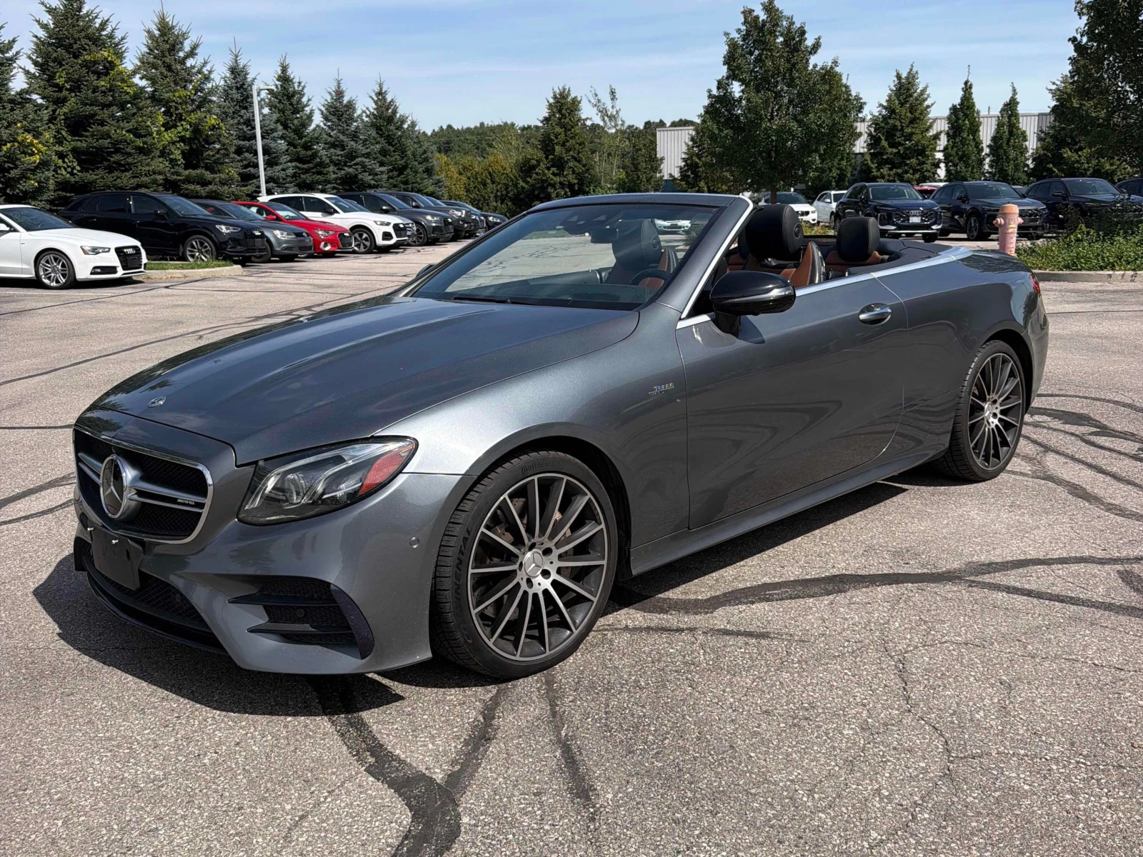 Mercedes-Benz E 53 AMG  * ДИСТРОНИК * BURMESTER * ОБДУХВАНЕ * КАБРИО * , снимка 16 - Автомобили и джипове - 56006661