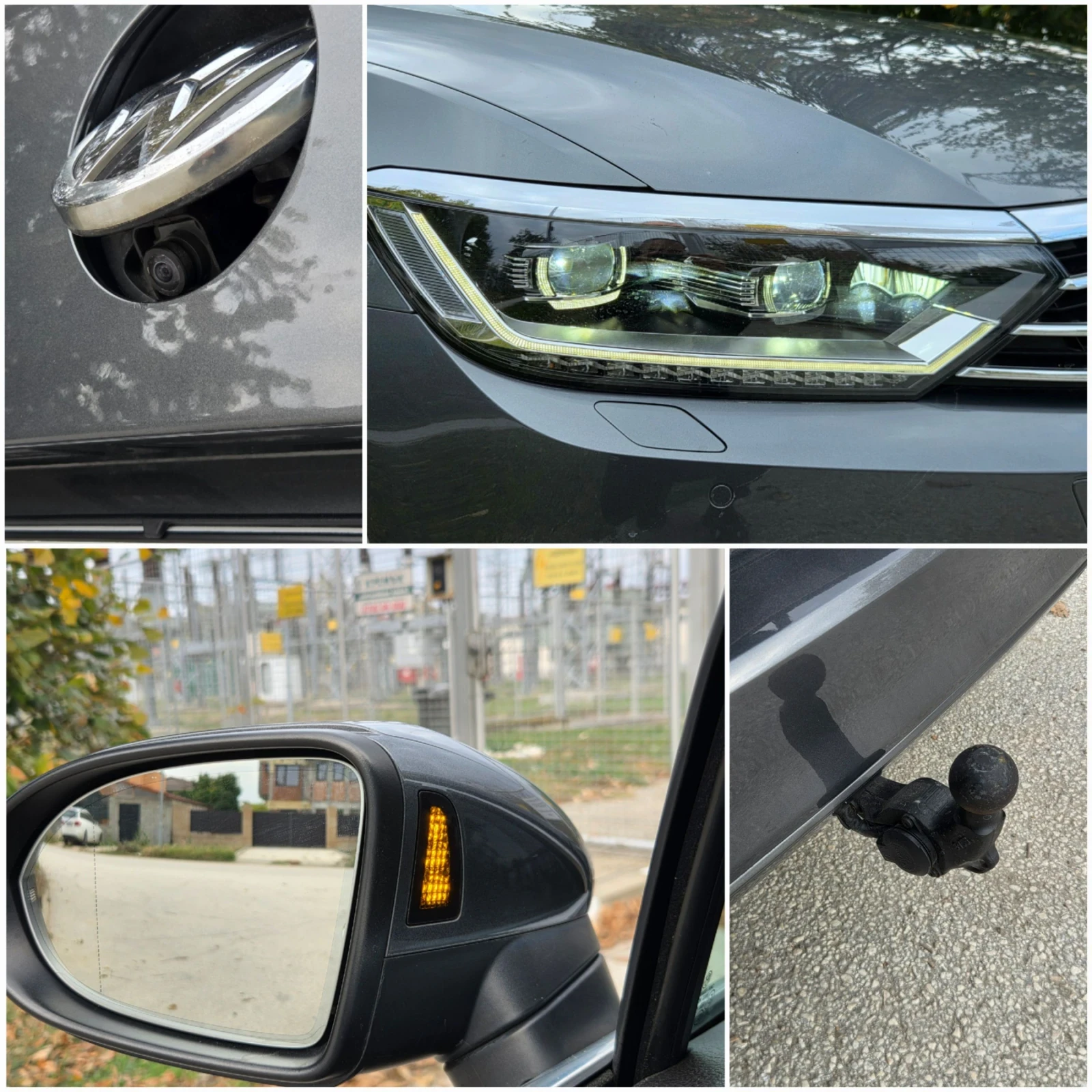 VW Passat 190к.с.* Matrix LED * 360 камера , снимка 14 - Автомобили и джипове - 56649478