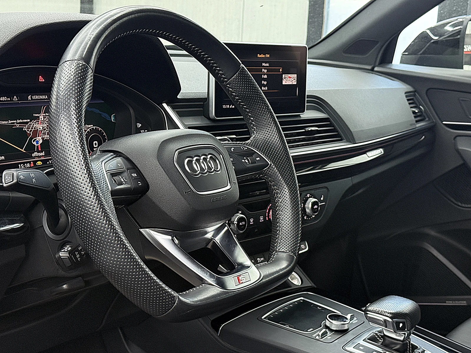Audi Q5 5.0TDI/S-line/BANG/OLUFSEN/PODGREV/СОБСТВЕН ЛИЗИНГ, снимка 9 - Автомобили и джипове - 54604806