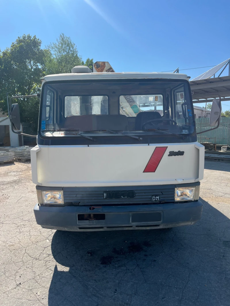 Iveco Turbo Самосвал с Кран. 109-14, снимка 1 - Камиони - 46759044