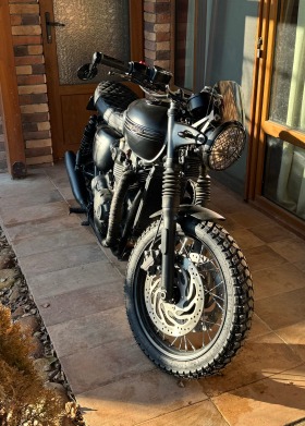 Triumph Bonneville T120 black, снимка 1 - Мотоциклети и мототехника - 45607462