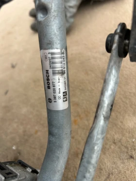 0390241970 моторче с механизъм предни чистачки PEUGEOT 207/CC 2009-2015г, BOSCH 3397020877, снимка 3