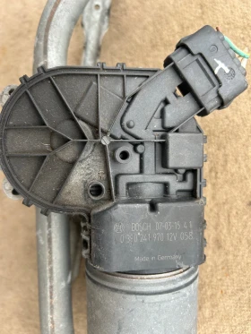0390241970 моторче с механизъм предни чистачки PEUGEOT 207/CC 2009-2015г, BOSCH 3397020877, снимка 2