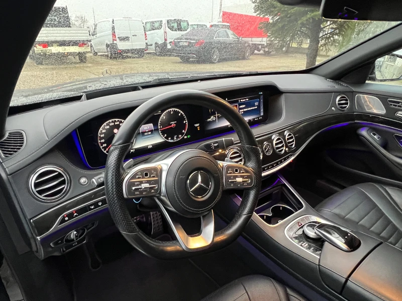 Mercedes-Benz S 350 4matic , LONG , AMG , PANORAMA , FULL , 2019* , снимка 9 - Автомобили и джипове - 47952310