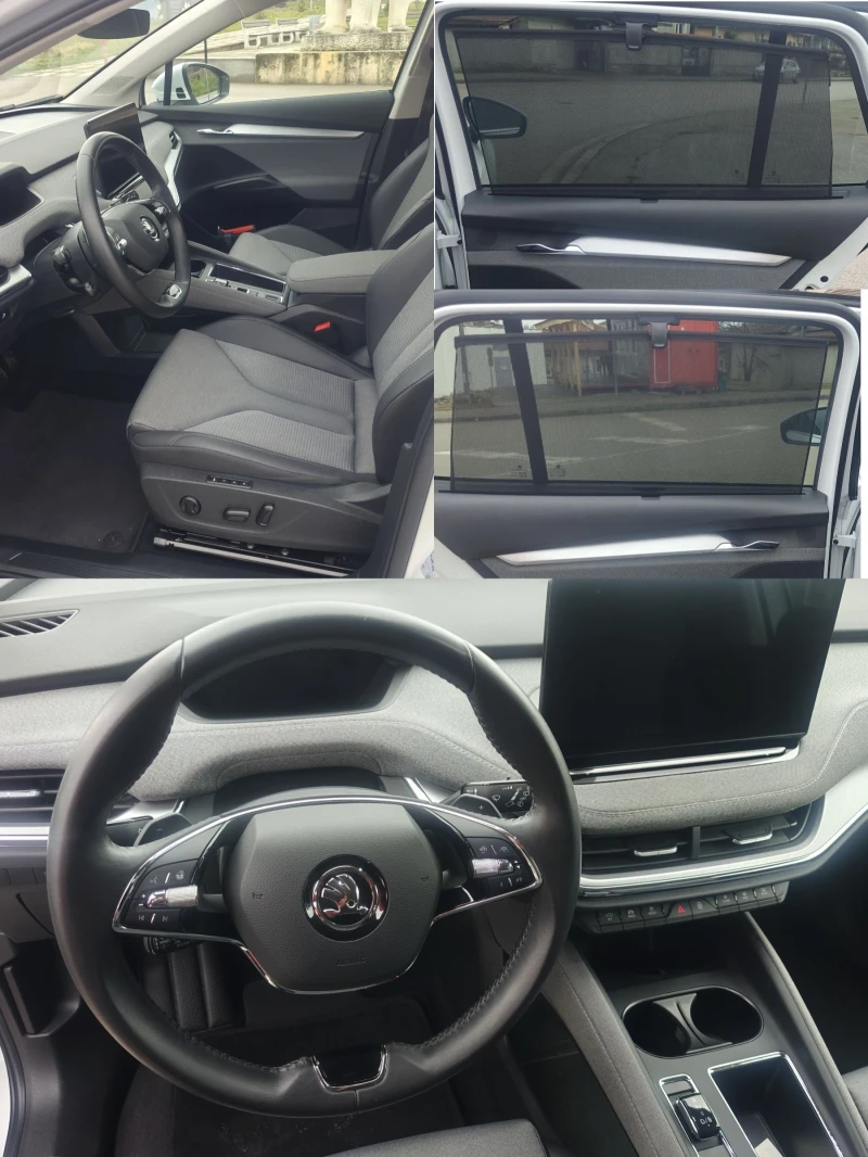 Skoda Enyaq IV 80/ACC/Loft 13-инчов дисплей/Памет/82kwh, снимка 14 - Автомобили и джипове - 53436347
