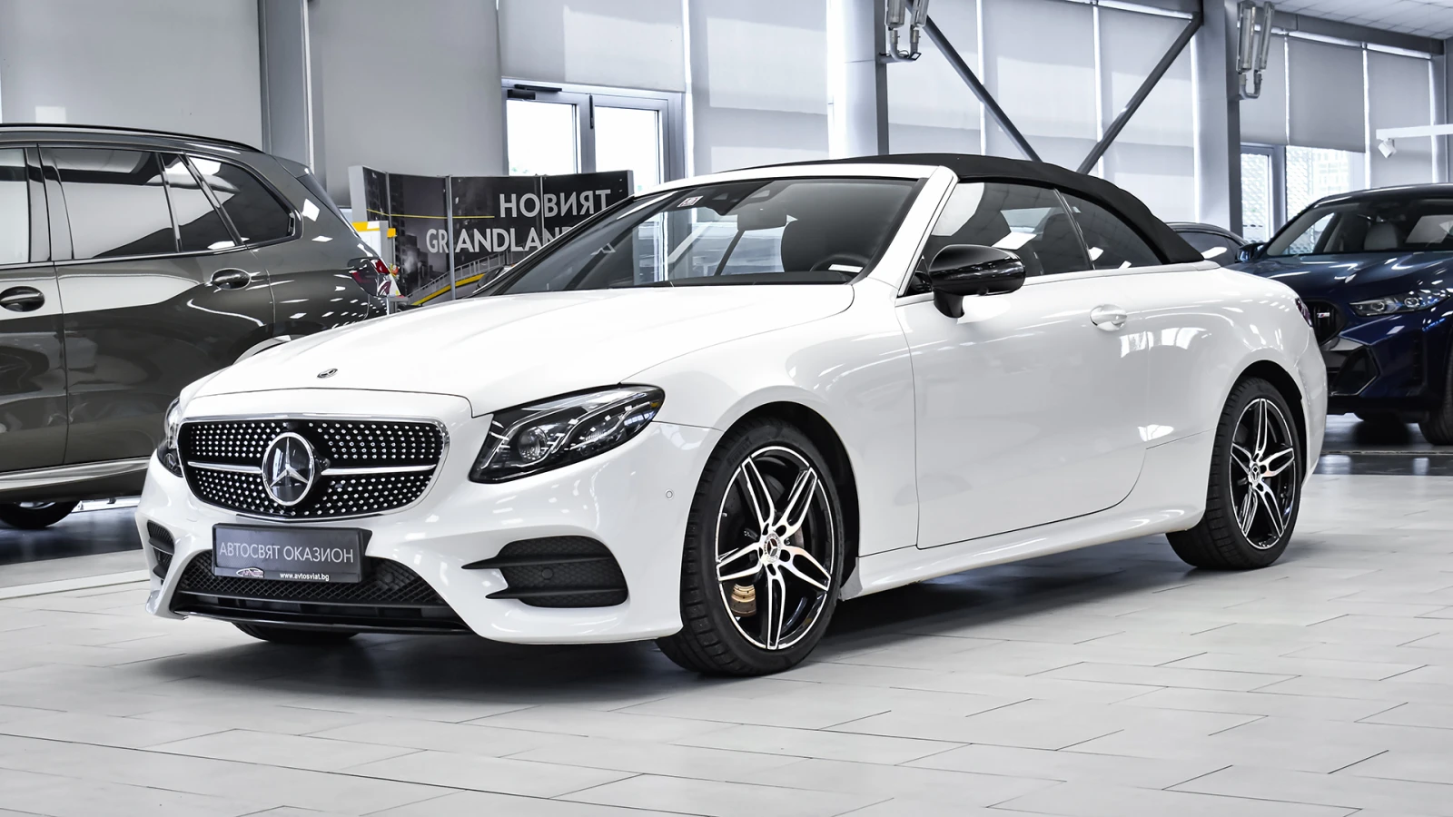 Mercedes-Benz E 450 E450 AMG Line 4MATIC Cabriolet | Mobile.bg � ����������� 4