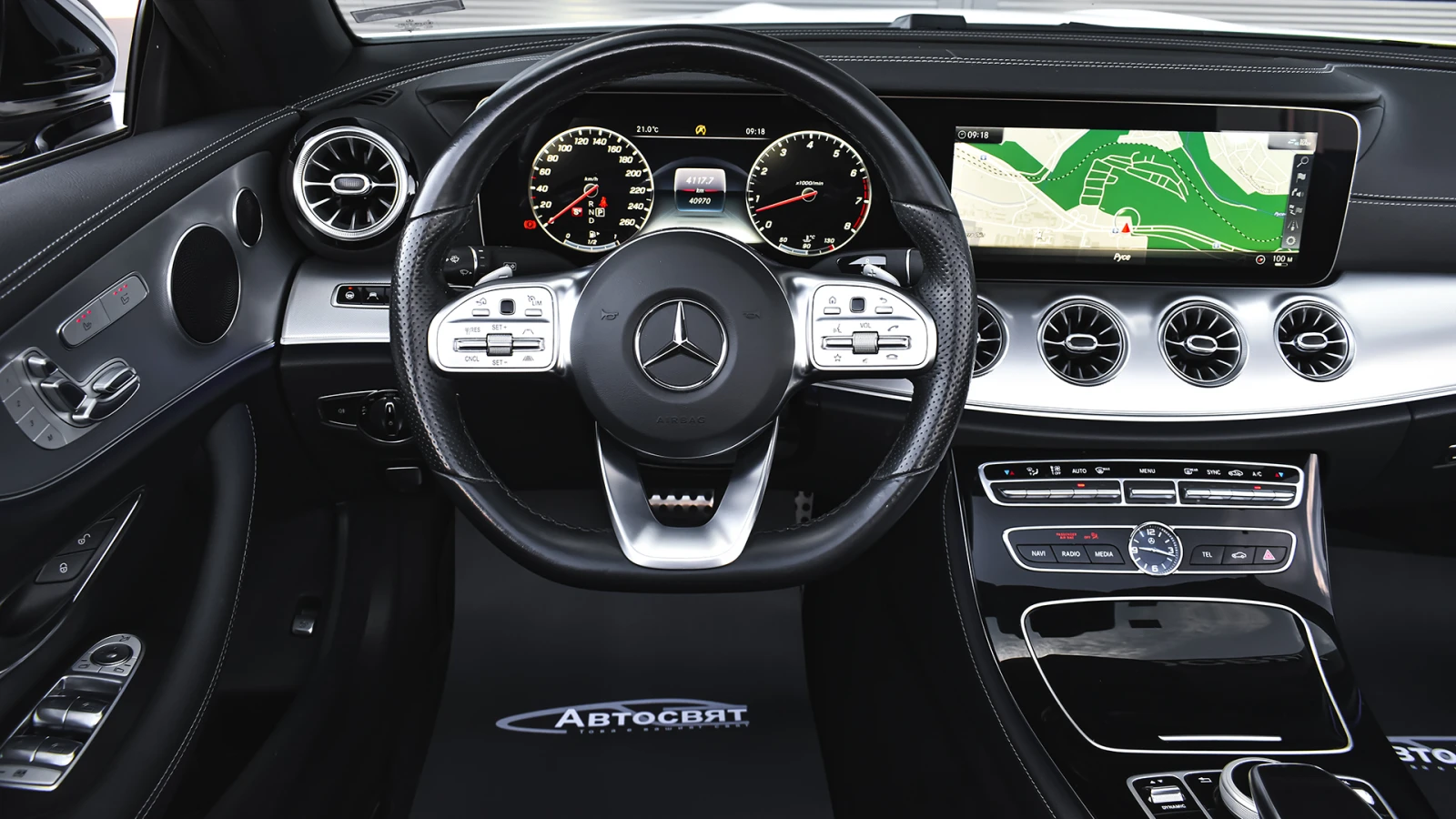 Mercedes-Benz E 450 E450 AMG Line 4MATIC Cabriolet | Mobile.bg � ����������� 9