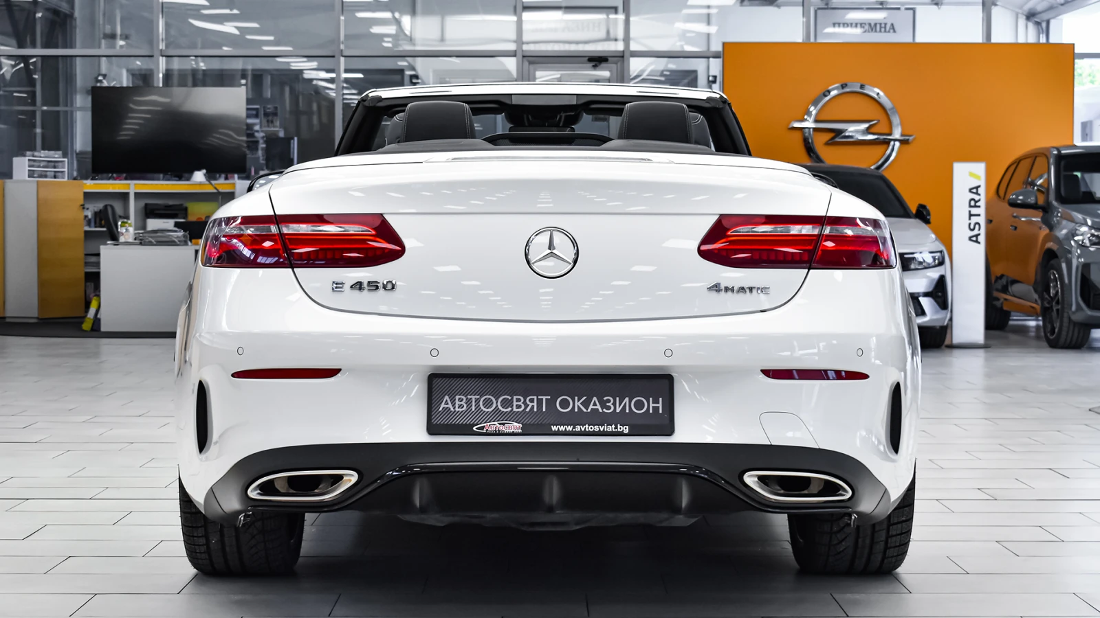 Mercedes-Benz E 450 E450 AMG Line 4MATIC Cabriolet | Mobile.bg � ����������� 3