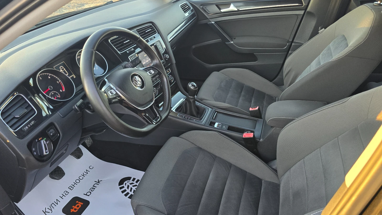 VW Golf Golf 7/1.6TDI/ТОП, снимка 11 - Автомобили и джипове - 55474456