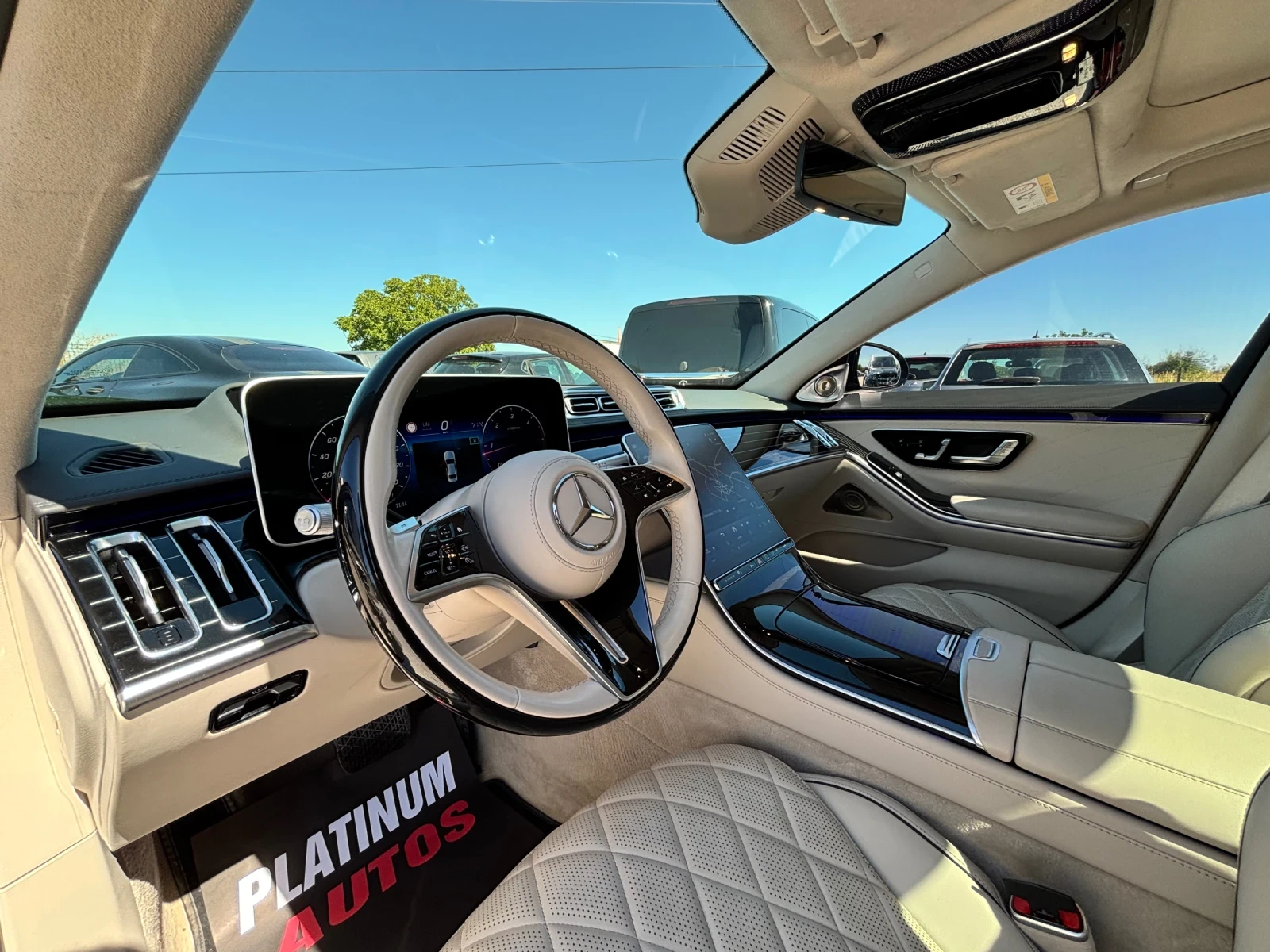 Mercedes-Benz S 400 BUSINESS CLASS/AMG/LONG/PANO/ВАКУМ/ОБДУХ/HEDUP/MAX, снимка 9 - Автомобили и джипове - 55958174