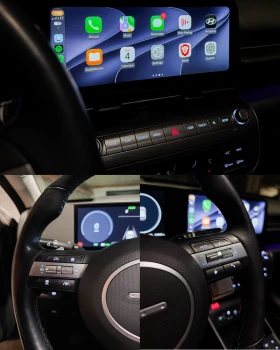 Hyundai Kona 64.8kw/DISTR/PANO/BOSE/ОБДУХВАНЕ/ПОДГРЕВ | Auto.bg — изображение 5