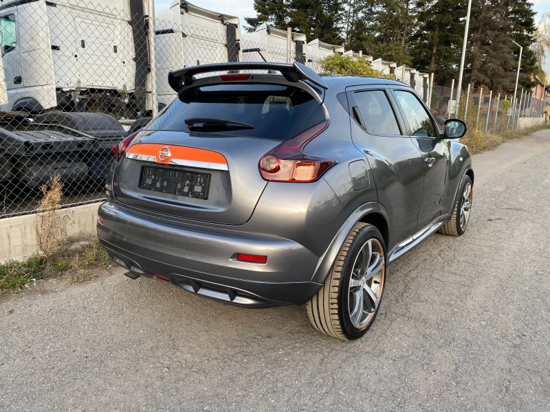 Nissan Juke 1.6T ТОП СЪСТОЯНИЕ КОЖА НАВИ КАМЕРА 111х.км , снимка 4 - Автомобили и джипове - 47708843