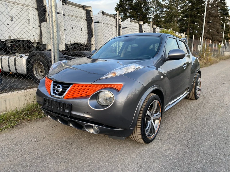 Nissan Juke 1.6T ТОП СЪСТОЯНИЕ КОЖА НАВИ КАМЕРА 111х.км , снимка 1 - Автомобили и джипове - 47708843