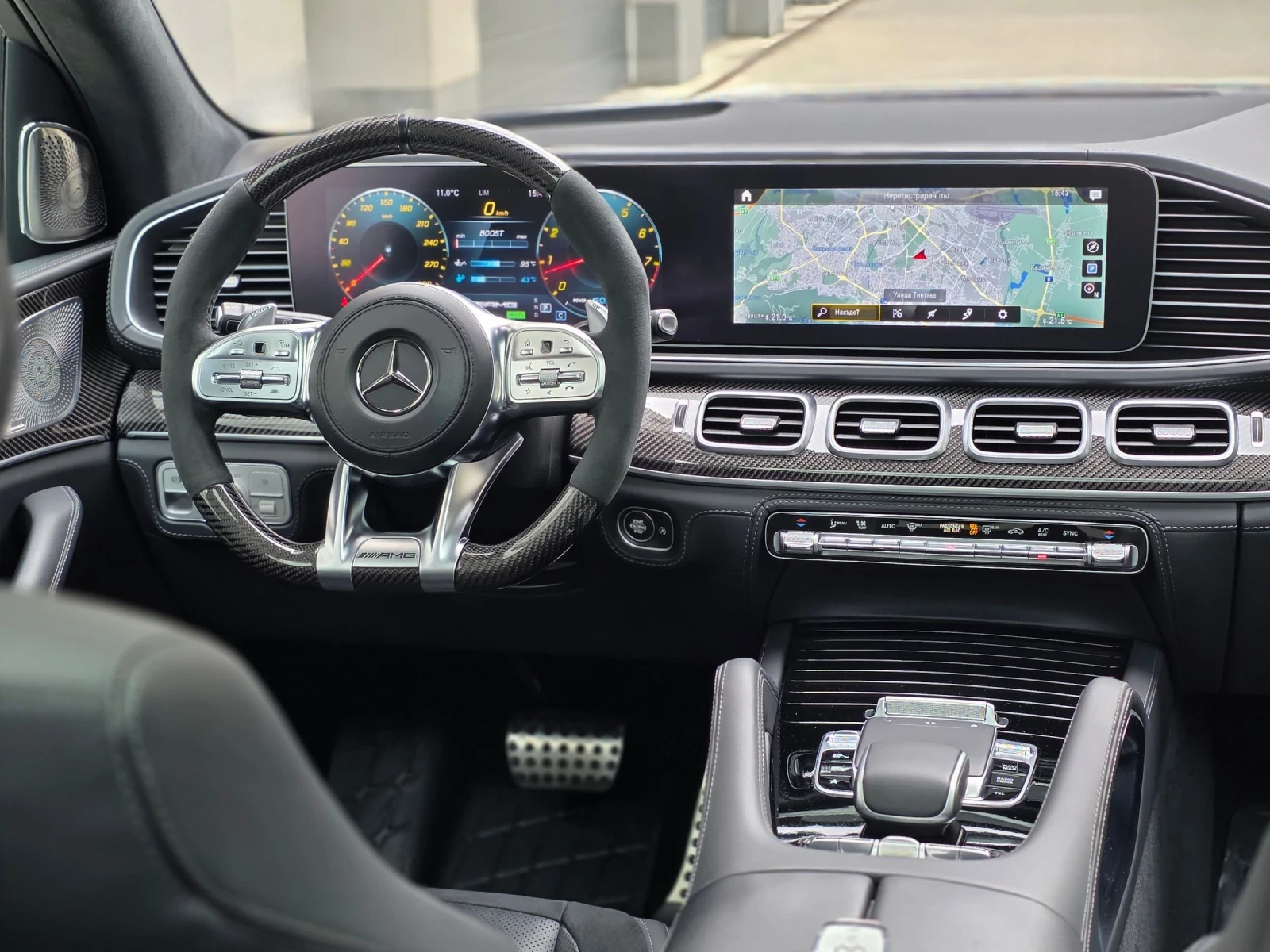 Mercedes-Benz GLS 63 AMG Mercedes GLS63 AMG CERAMIC* CARBON* 3xTV* 4D BURM* | Mobile.bg   13