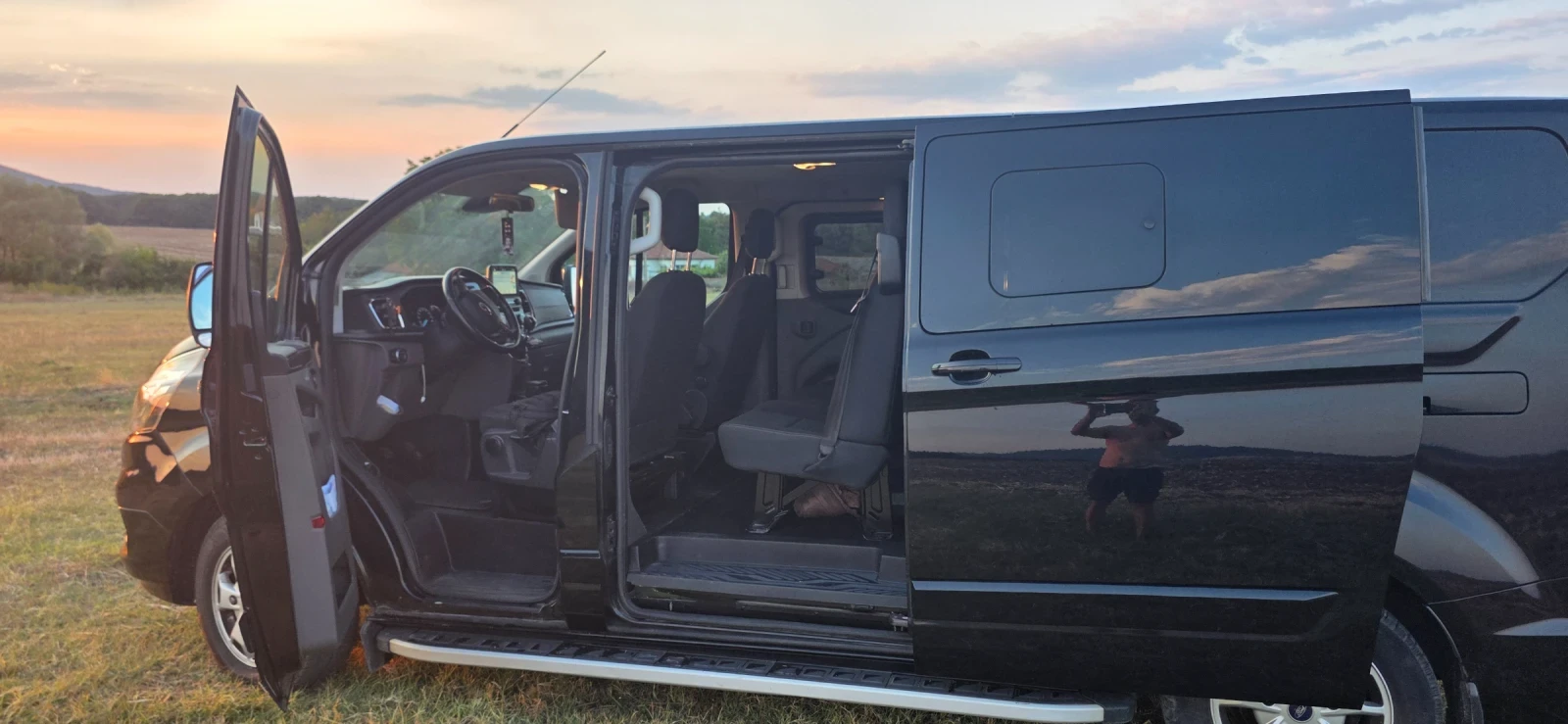 Ford Transit Custom, снимка 5 - Бусове и автобуси - 56201340