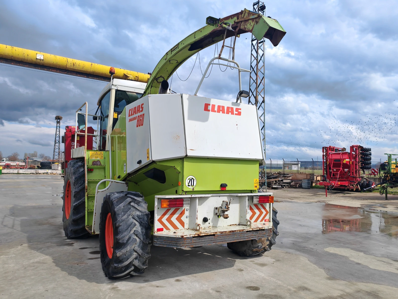 Комбайн Claas Jaguar 860, снимка 9 - Селскостопанска техника - 54005787