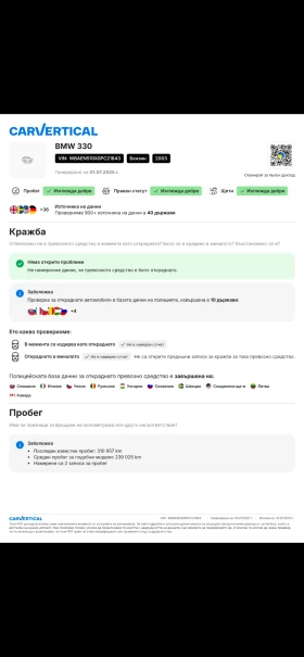 BMW 330 330i само на задно 6 скорости - 8000 € / 15646.64 лв. - 68374884 13