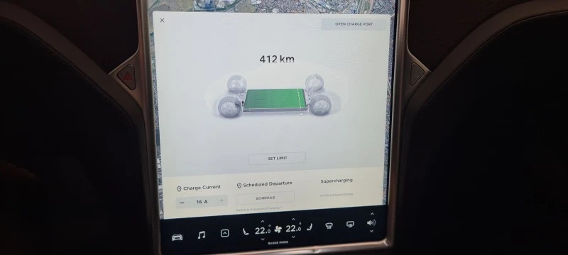 Tesla Model S S 85 kw 7 местна CCS FREE CHARGE, снимка 17 - Автомобили и джипове - 43899414