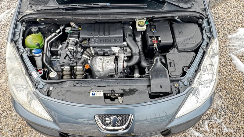 Peugeot 307 1.6 HDI ИТАЛИЯ ПАНОРАМА, снимка 15 - Автомобили и джипове - 53098231