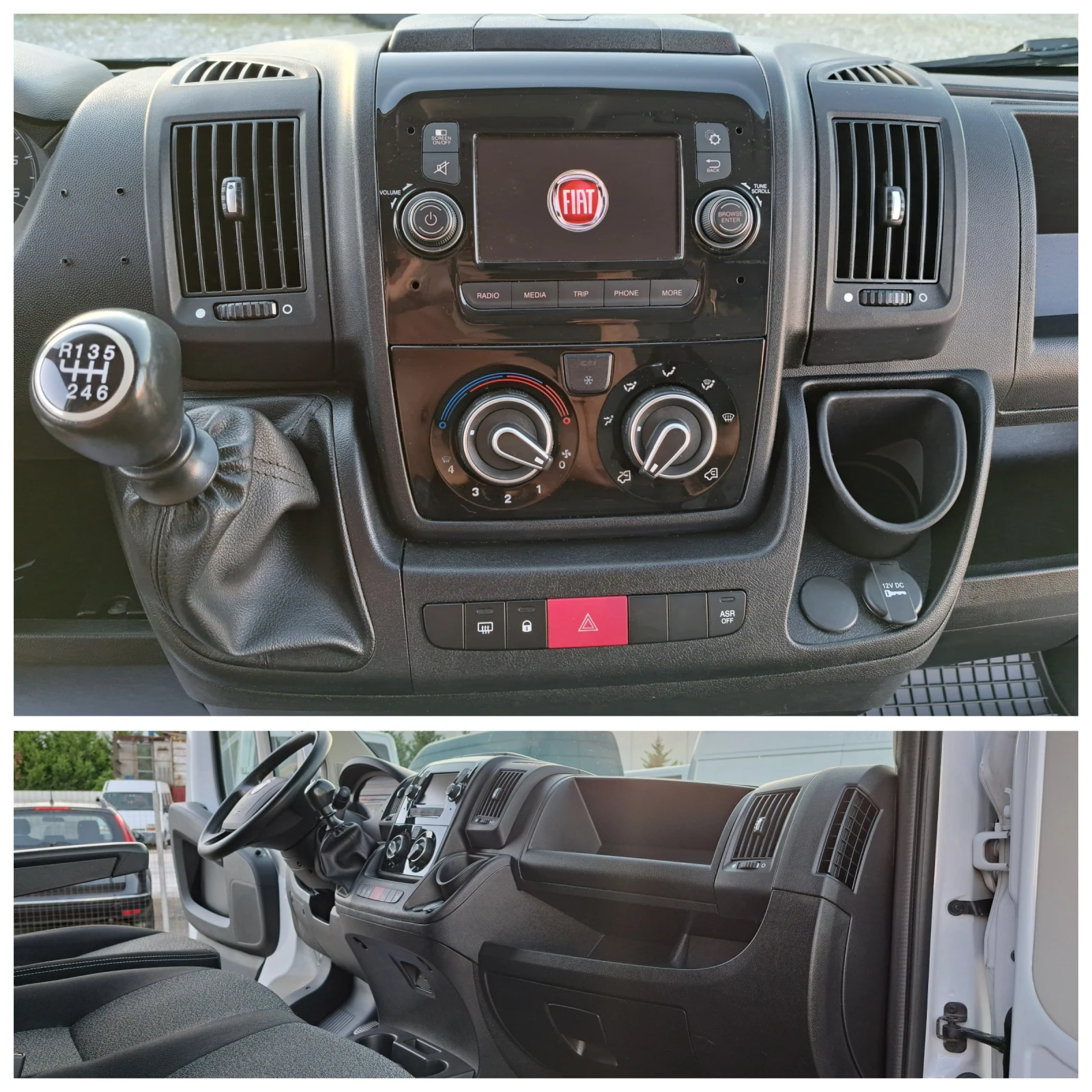 Fiat Ducato 2.3MULTIJET-6ск/ХЛАДИЛЕН/КЛИМАТИК/КАМЕРА/EURO 6, снимка 12 - Бусове и автобуси - 54716220