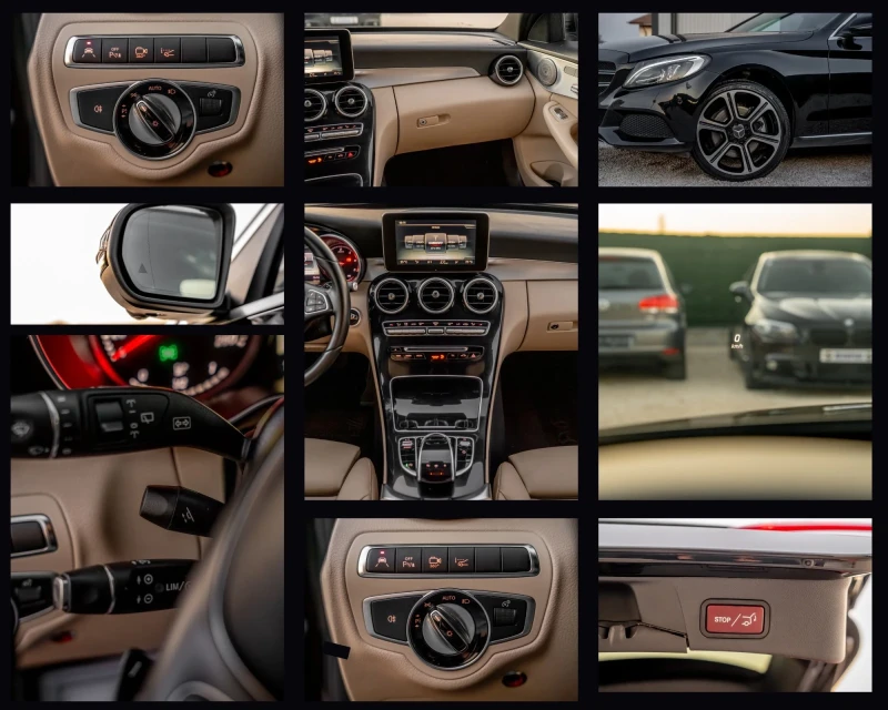 Mercedes-Benz C 250 9G 4MATIK FULL MAX , снимка 14 - Автомобили и джипове - 53059775