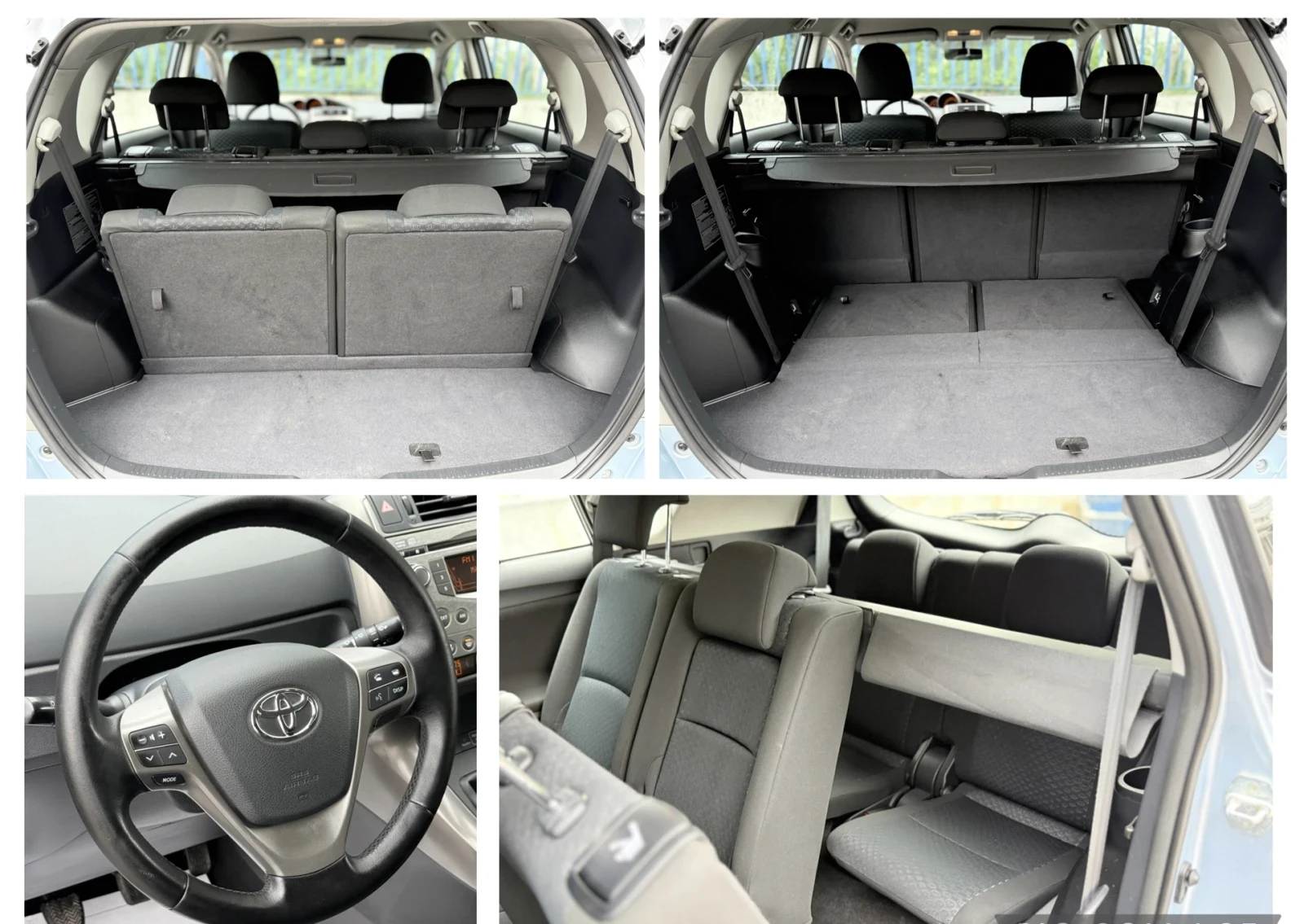 Toyota Verso 1.8i- ЛЕТИ ДЖАНТИ- 6СКОРОСТИ- КЛИМАТРОНИК- 7 МЕСТА, снимка 13 - Автомобили и джипове - 54667169