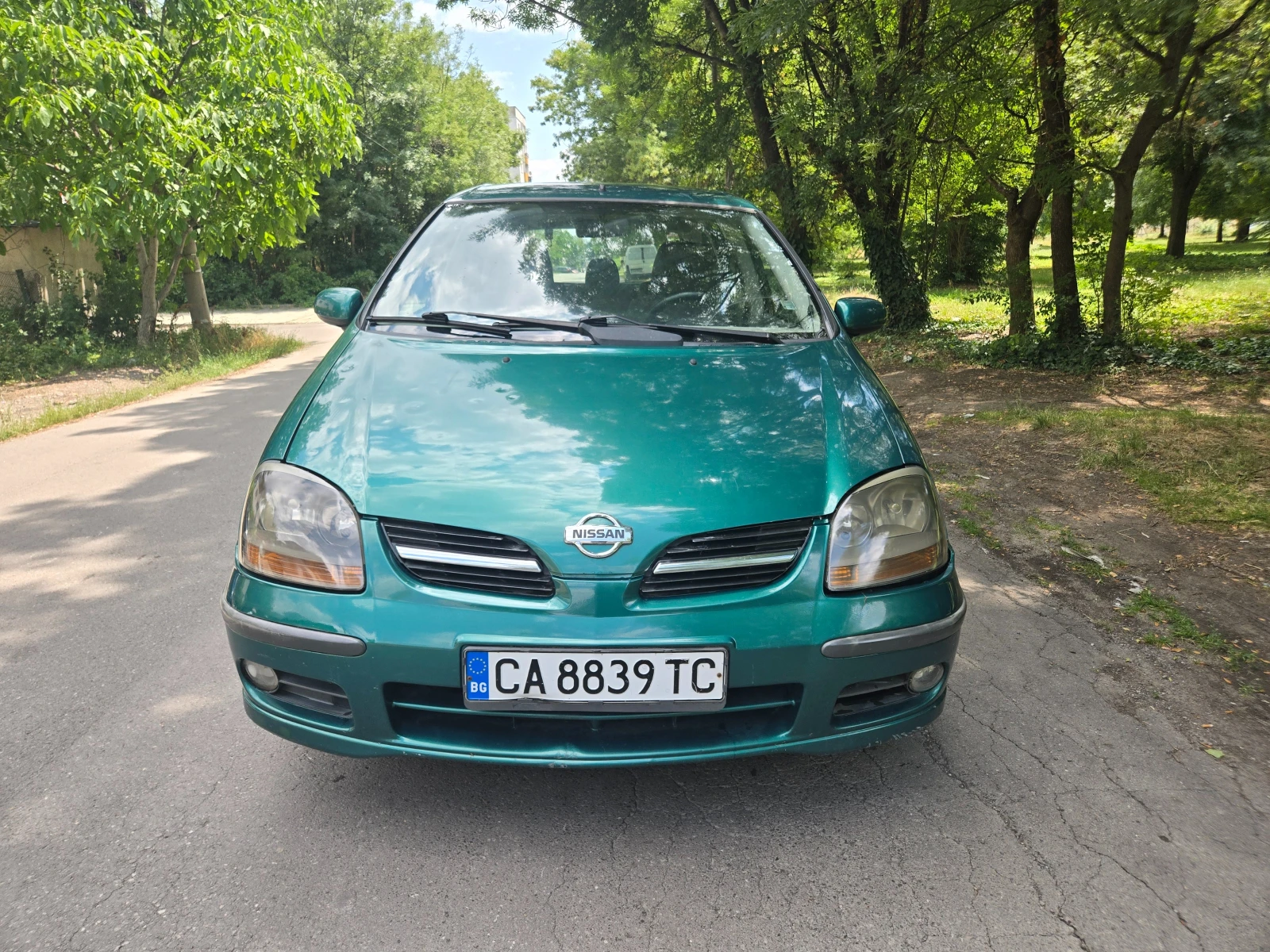 Nissan Almera tino Газов инжекцион