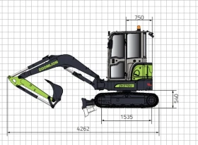 Багер ZOOMLION ZE27GU, снимка 7