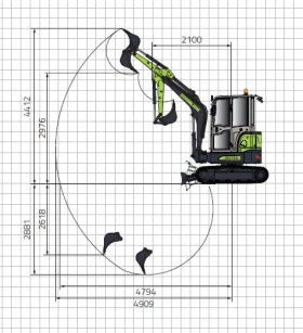 Багер ZOOMLION ZE27GU, снимка 6