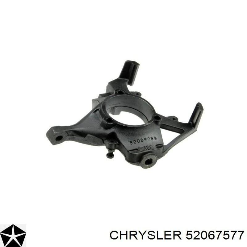 Шенкел преден ляв JEEP GRAND CHEROKEE 93-98, CHEROKEE -01, WRANGLER 91-06   52067577 , снимка 1 - Части - 39626091