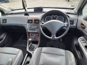 Peugeot 307 2.0 HDI , десен волан, кожа, навигация, снимка 10
