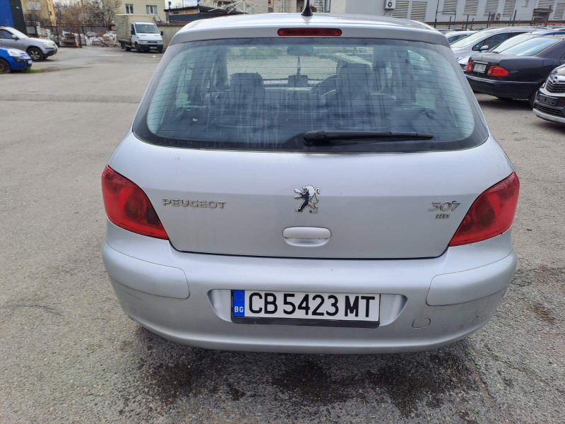 Peugeot 307 2.0 HDI , десен волан, кожа, навигация, снимка 4 - Автомобили и джипове - 42342738